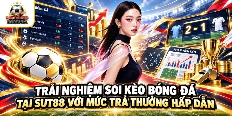 Trải nghiệm soi kèo bóng đá tại Sut88 với mức trả thưởng hấp dẫn 